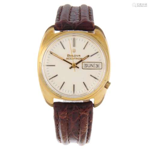 BULOVA - a gentleman's Accutron wrist watch.