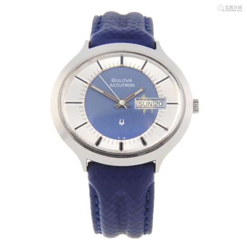BULOVA - a gentleman's Accutron wrist watch.