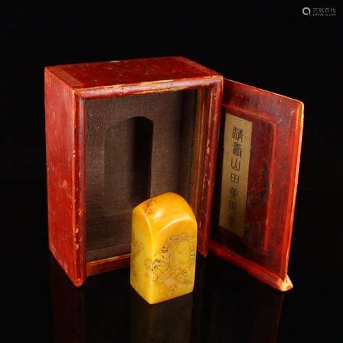 Chinese Shoushan Stone Tianhuang Stone Seal