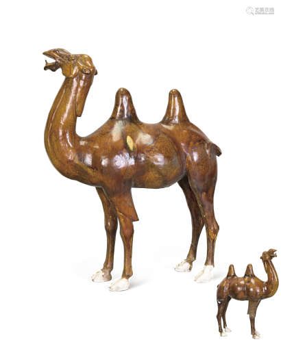 唐 三彩骆驼