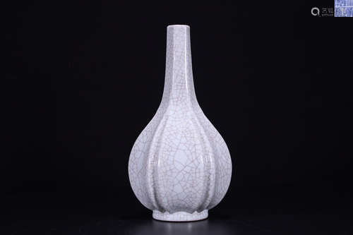 A GE VASE WITH MARK