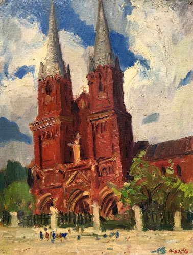 金一德 1976年 红教堂