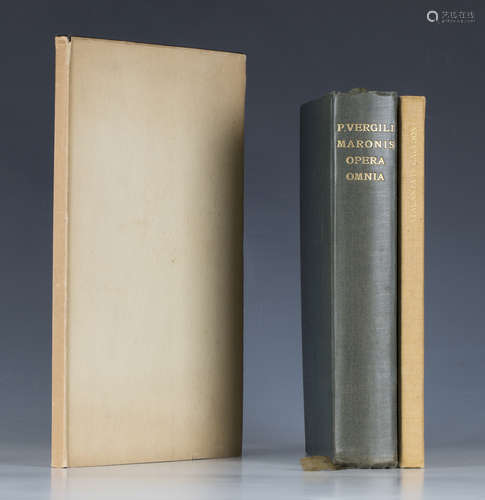 DRINKWATER, John. Persephone. New York: William Edwin Rudge, 1926. Limited edition, this being one