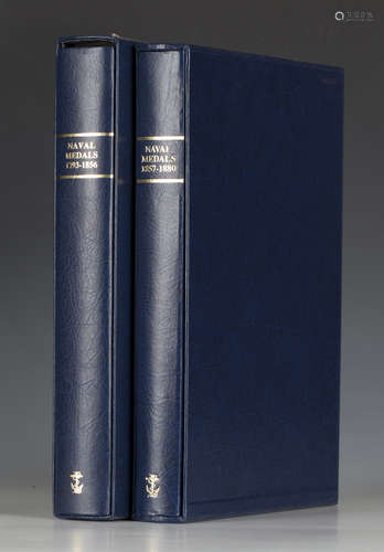 DOUGLAS-MORRIS, Kenneth. Naval Medals 1793-1856. London: Privately Printed, 1987 [and] Naval