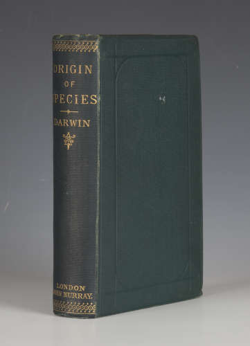 DARWIN, Charles. The Origin of the Species by Means of Natural Selection… 41st thousand. London: