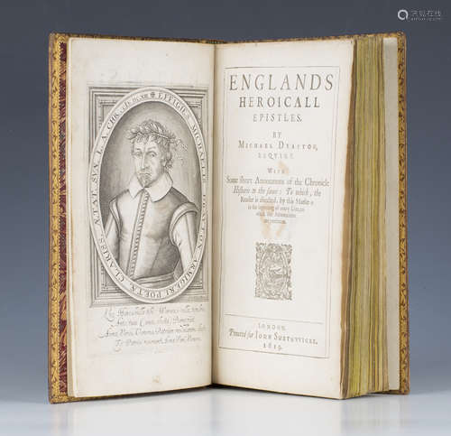 DRAYTON, Michael. Poems… Collected into one Volume with Sondry Peeces Inserted. London: by W.