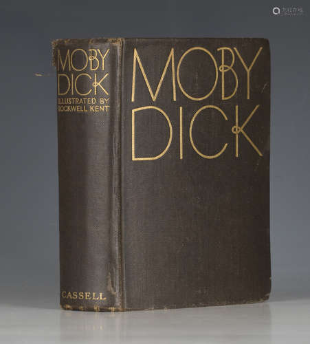 MELVILLE, Herman. - Rockwell KENT (illustrator). Moby Dick. London, etc.: Cassell & Co., 1930.