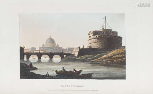 ITALY. - James MERIGOT. A Select Collection of Views and ruins in Rome and Its Vicinity, recently