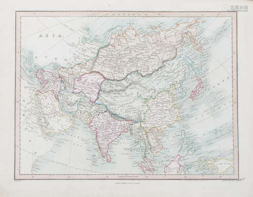 SMITH, Charles. New General Atlas Containing the Distinct Maps of all the Principle Empires,