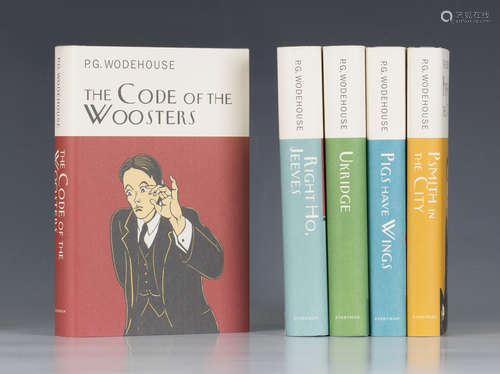 WODEHOUSE, P.G. [The Everyman Wodehouse]. London: Everyman Library, 2000-2015. 99 volumes, 8vo (