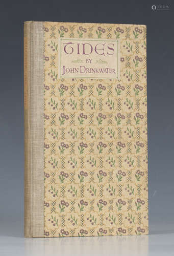 DRINKWATER, John. Tides. London: Beaumont Press, 1917. Limited edition, this being number 247 of 250