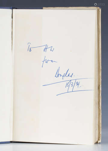 BRICKHILL, Paul. Reach for the Sky, The Story of Douglas Bader. London: Collins, 1954. Signed by