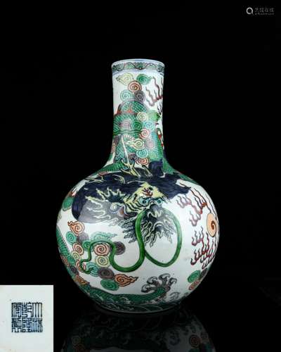 A Chinese Dou-Cai Porcelain Vase