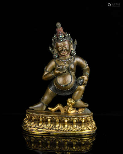 A Chinese Gilt Bronze Buddha