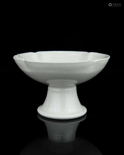 A Chinese White Glazed Porcelain Bowl