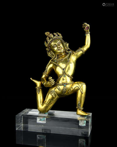 A Chinese Gilt Bronze Buddha