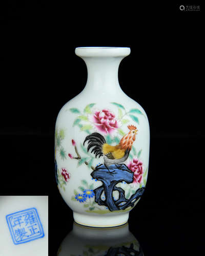 A Chinese Enamel Porcelain Vase