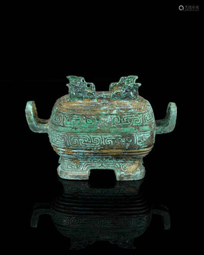 A Chinese Bronze Incense Burner