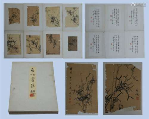 A Fine Chinese Album of  Painting and Calligraphy by Qi