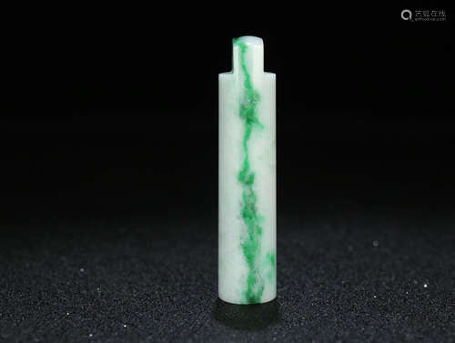 A JADEITE TUBE