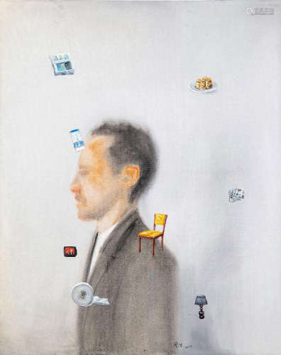曾浩（b.1963）  2007年作 无题 布面油画