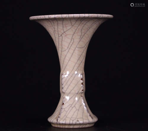 A MING IMITATION SONG DYNASTY STYLE KILN VASE