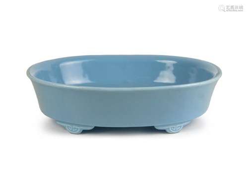 ROBINS BLUE NARCISSUS DISH