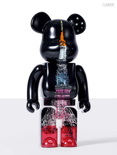 Medicom 2013年作 BE@RBRICK 400% 东京铁塔 PVC