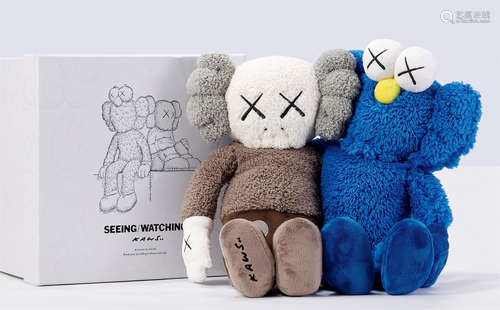 KAWS SEEING/WATCHING限量大公仔