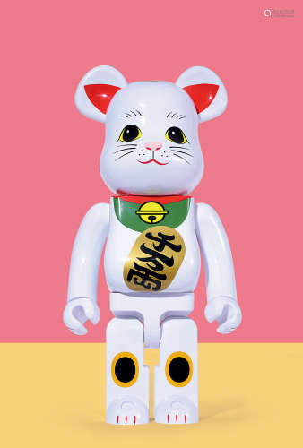 Medicom 2014年作 BE@RBRICK 1000%初代招财猫 PVC