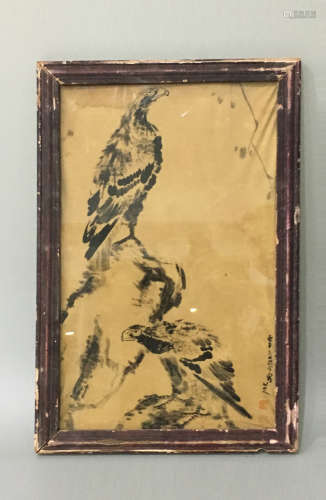 A Chinese Framed Painting
