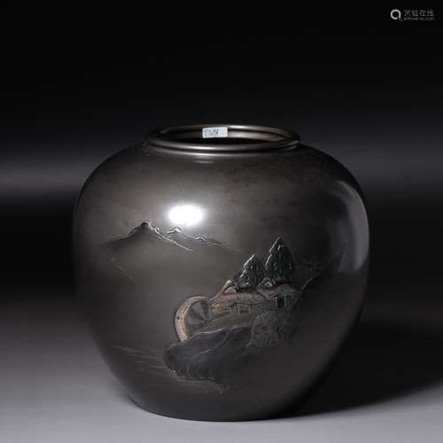 A Chinese Bronze Jar