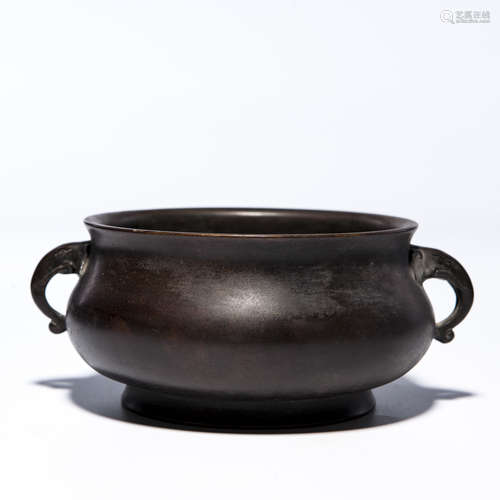 A Chinese Bronze Incense Burner