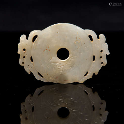 A Chinese Carved Jade Pendant