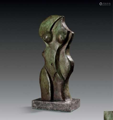 巴勃罗·毕加索（1881～1973） 女人体 铸铜雕塑