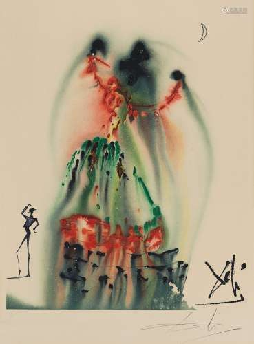 萨尔瓦多·达利（1904～1989） 无题 石版画