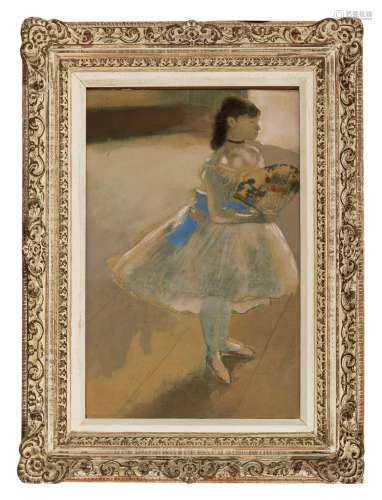 埃德加·德加（1834～1917） 芭蕾舞者 纸本水彩、色粉