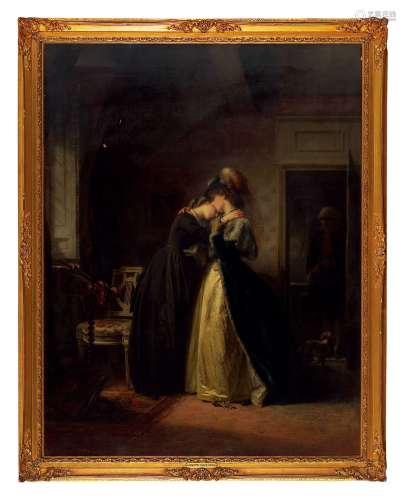 方济各·克劳迪斯·卡里克斯（1813～1880） 分离 布面油画
