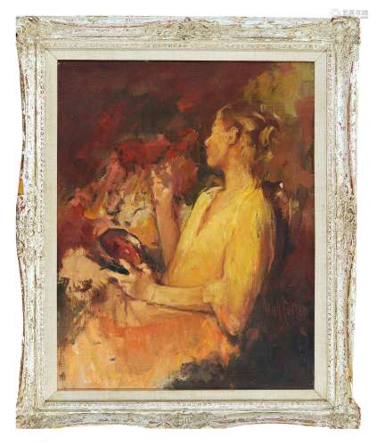 威廉·弗雷德里克·福斯特（1883～1953） 女子肖像 布面油画