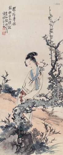 徐操（1898～1961） 罗浮清侣 镜心 设色纸本