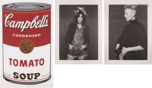 ANDY WARHOL（1928～1987）KARL LAGERFELD（1933～2019）  金宝汤罐头 艾里珊·钟/蒂尔达·斯文顿 喷墨印刷照片