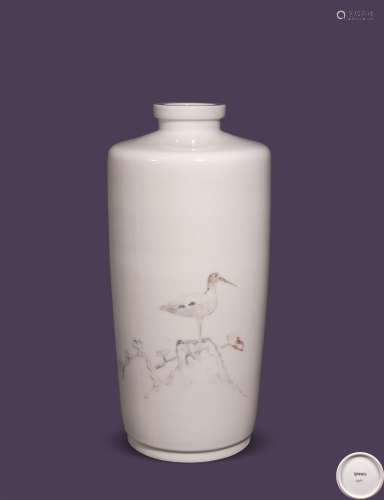 段正渠（b.1958）  2011年 釉上彩瓷瓶