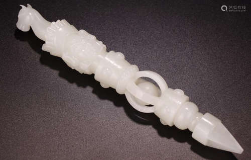 A HETIAN JADE INSTRUMENT