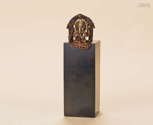 15世纪 尼泊尔象鼻财神