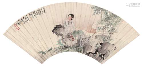 徐操（1899～1961）  仕女 镜心 设色纸本
