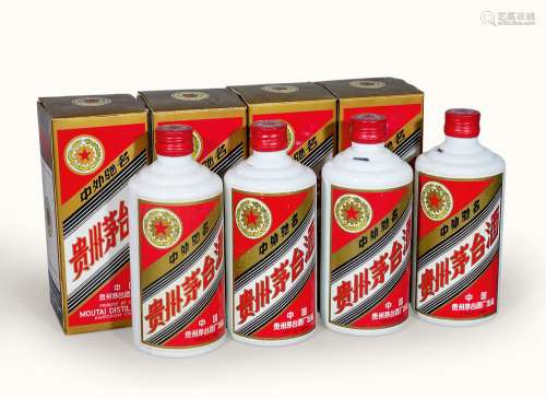 1990-1991年产五星牌铁盖贵州茅台酒