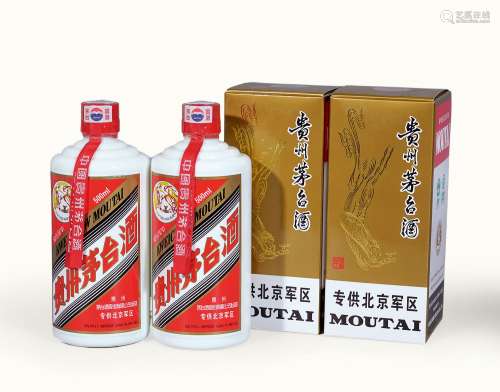 2006年产专供北京军区贵州茅台酒