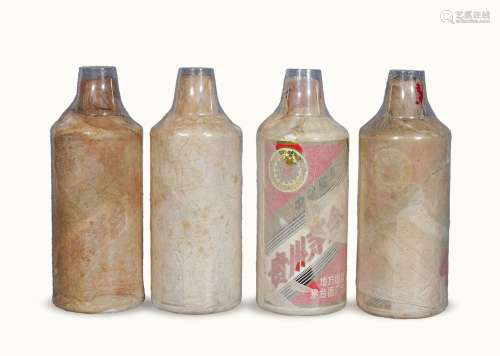 80年代产五星牌全棉纸地方国营贵州茅台酒