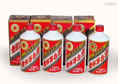 1989-1990年产五星牌铁盖贵州茅台酒