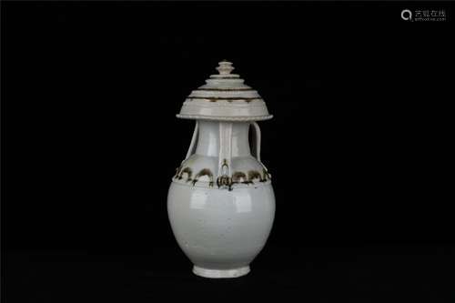 A CHINESE JINGDEZHEN WARE BOTTLE, NORTHERN SONG DYNASTY